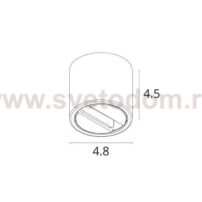 Накладное основание для фиксации ремня Arte Lamp D252706 DECORATO