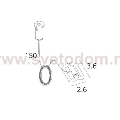 Подвесная клипса Arte Lamp D253006 DECORATO