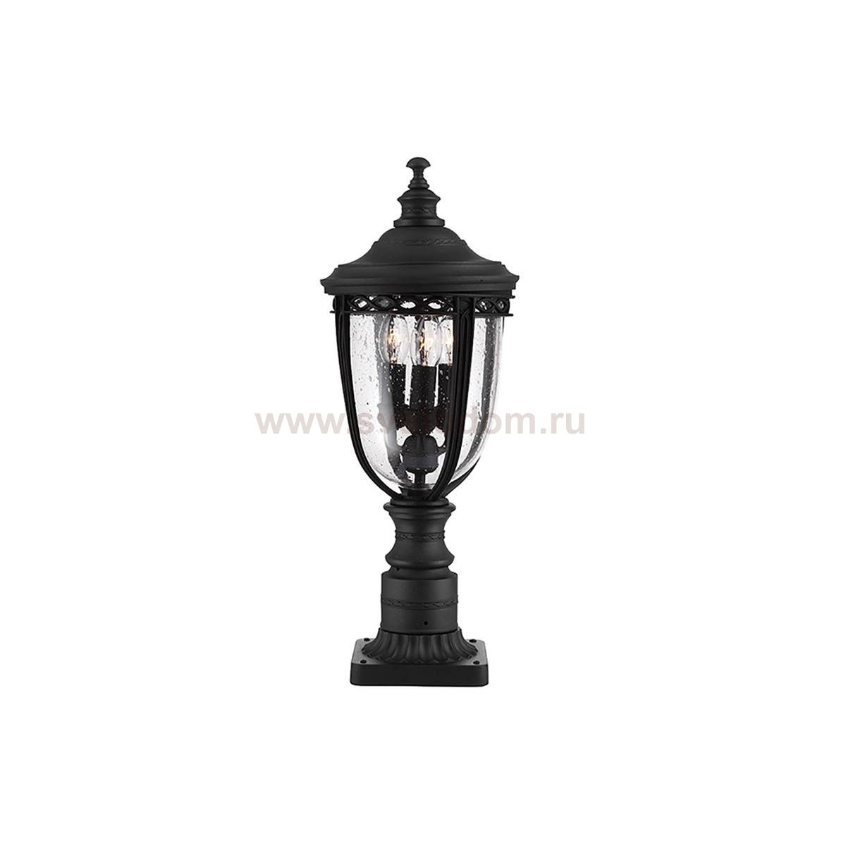 Фонарь-пьедестал Natural concept FE/EB3/M BLK ENGLISH BRIDLE  