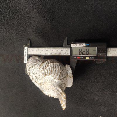 Птичка белая с золотом декоративный элемент для светильника Arte lamp A2150 GEMELLI