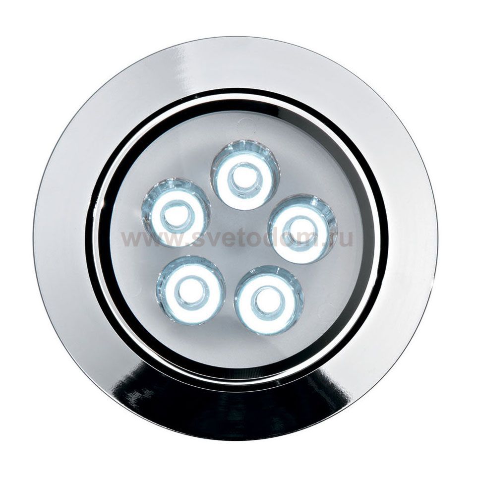 Встраиваемый светильник Ideal Lux DELTA FI5 CROMO