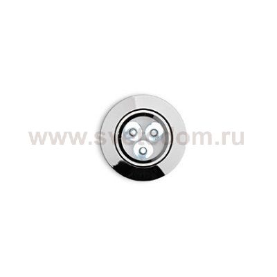 Встраиваемый светильник Ideal Lux DELTA FI3 CROMO