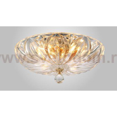 Светильник потолочный Crystal Lux DENIS D400 GOLD (1551/104)