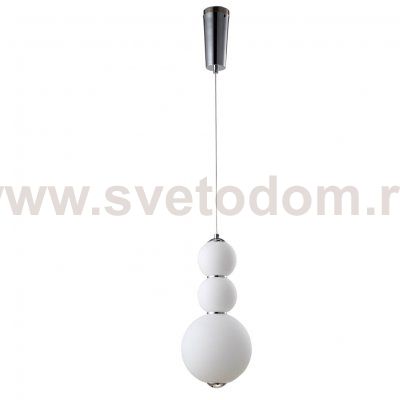 Светильник подвесной Crystal Lux DESI SP3 CHROME/WHITE (0470/203)