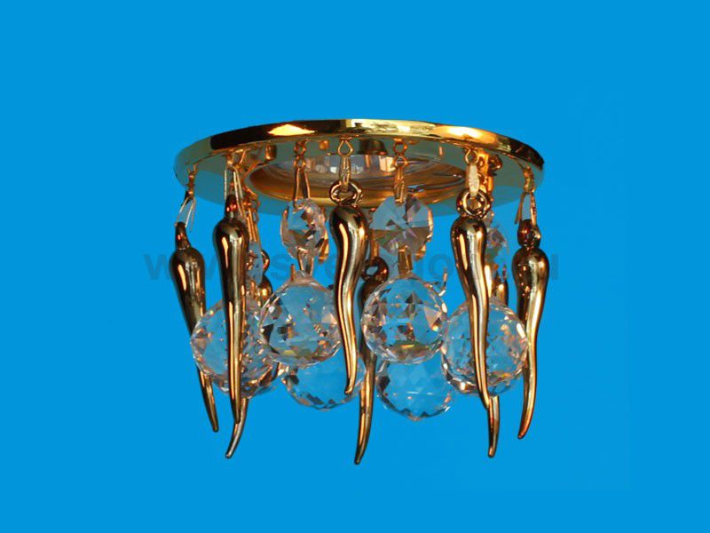 Точечный светильник DF1048GD+CL+GD Экономсвет