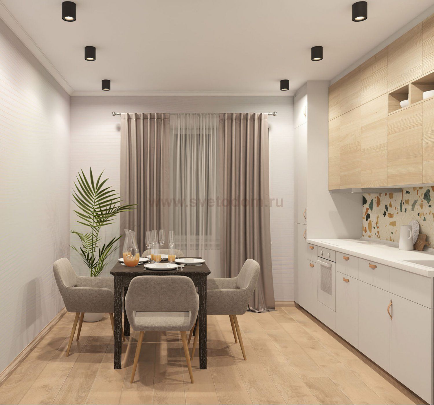 Светильник Denkirs DK2001-BK