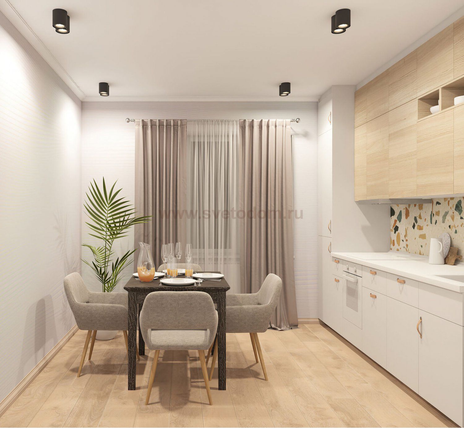 Светильник Denkirs DK2002-BK