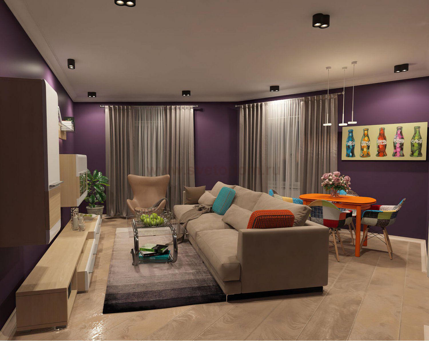 Светильник Denkirs DK2002-BK