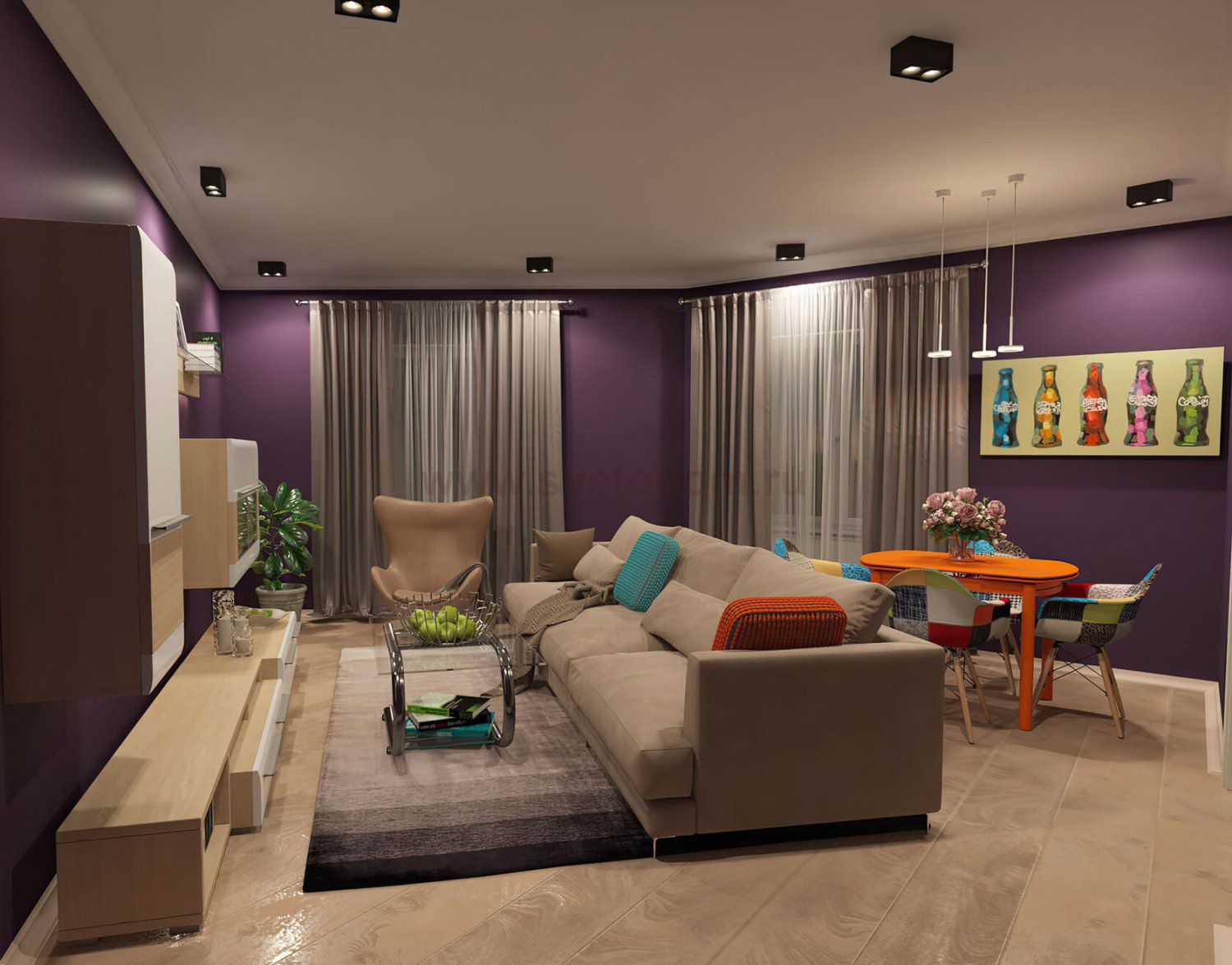 Светильник Denkirs DK2004-BK