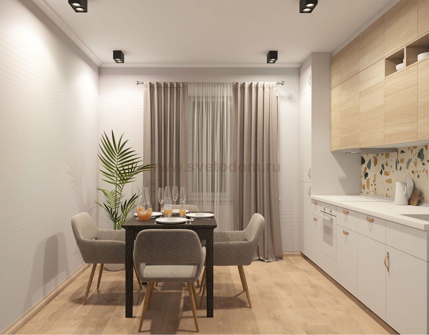 Светильник Denkirs DK2004-BK