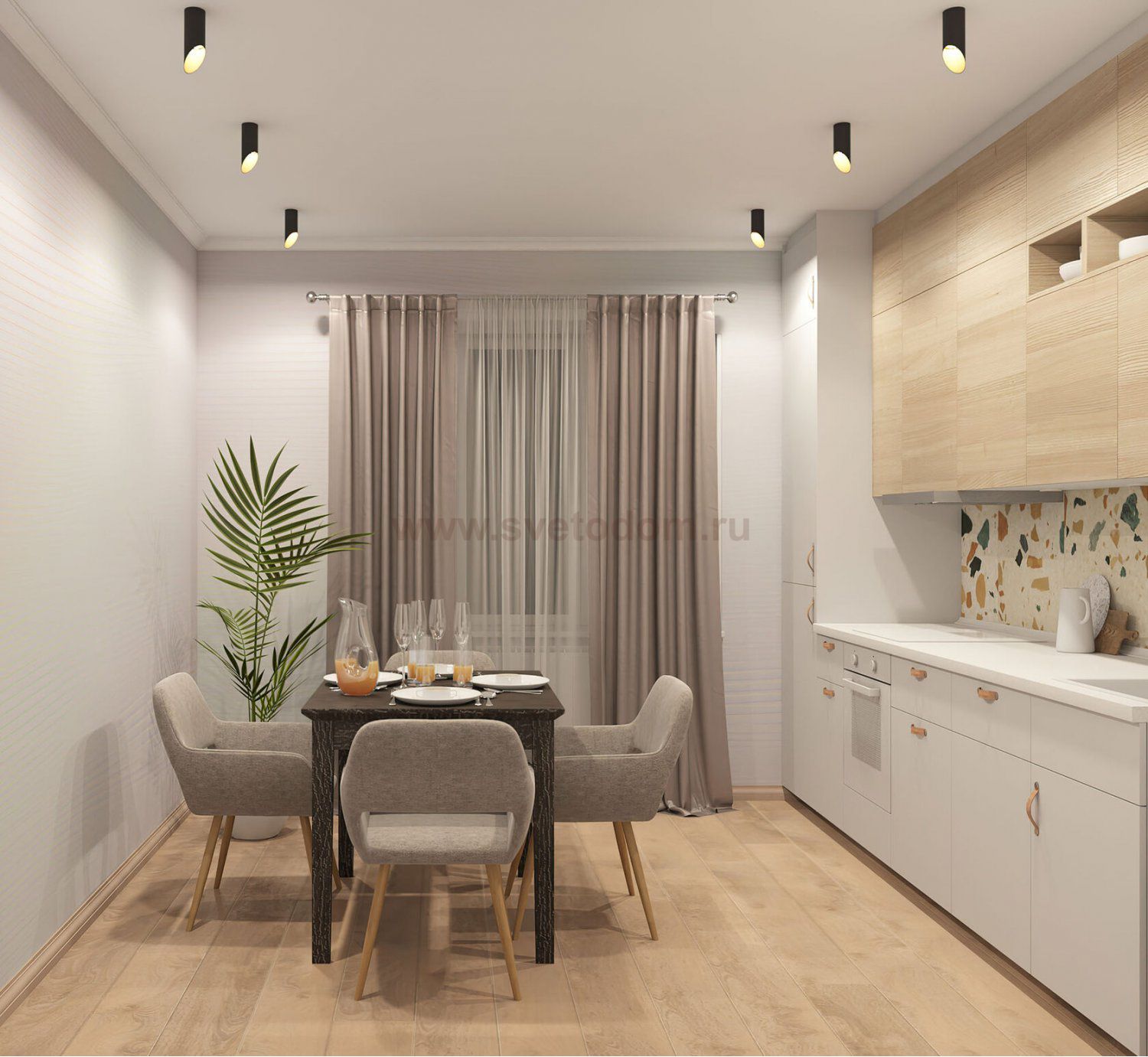 Светильник Denkirs DK2011-BK