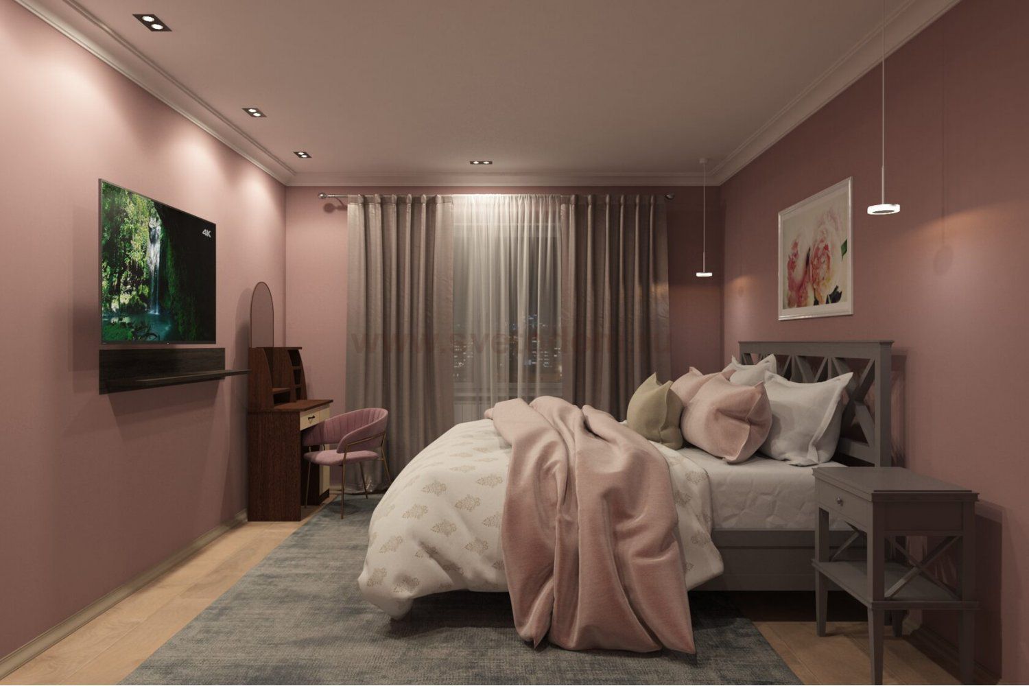 Светильник двойной встраиваемый черный 93*173мм GU5.3 Denkirs DK3022-BK