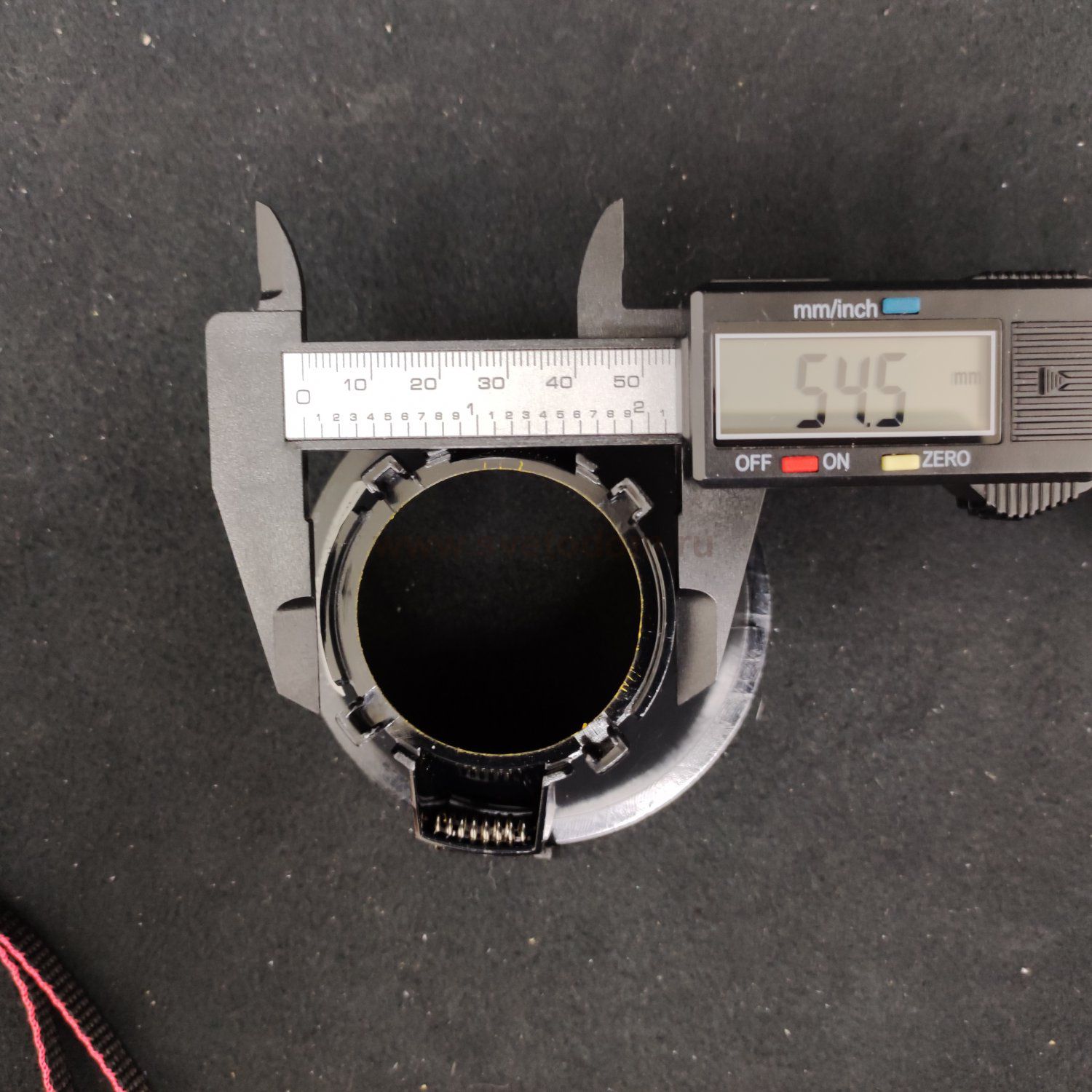 Светильник встраиваемый GU5.3 черный с золотом Denkirs DK3026-BG