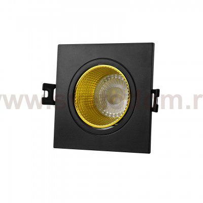 Встраиваемый светильник Denkirs DK3071-BK+YE Rodvig