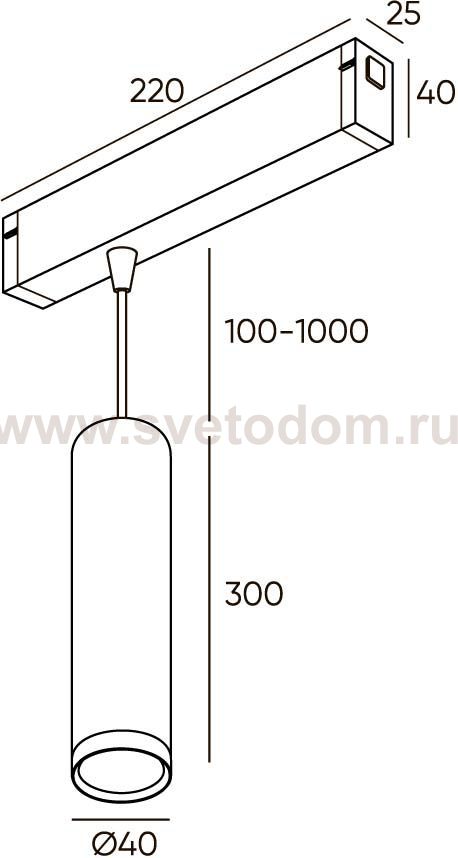 Подвесной светильник Denkirs DK8008-BG