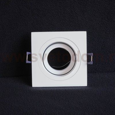 Светильник встраиваемый белый Maytoni DL026-2-01W