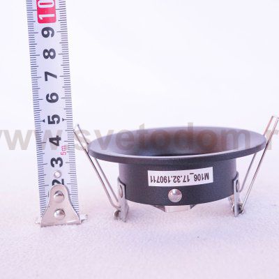 Встраиваемый светильник Maytoni DL027-2-01B Slim