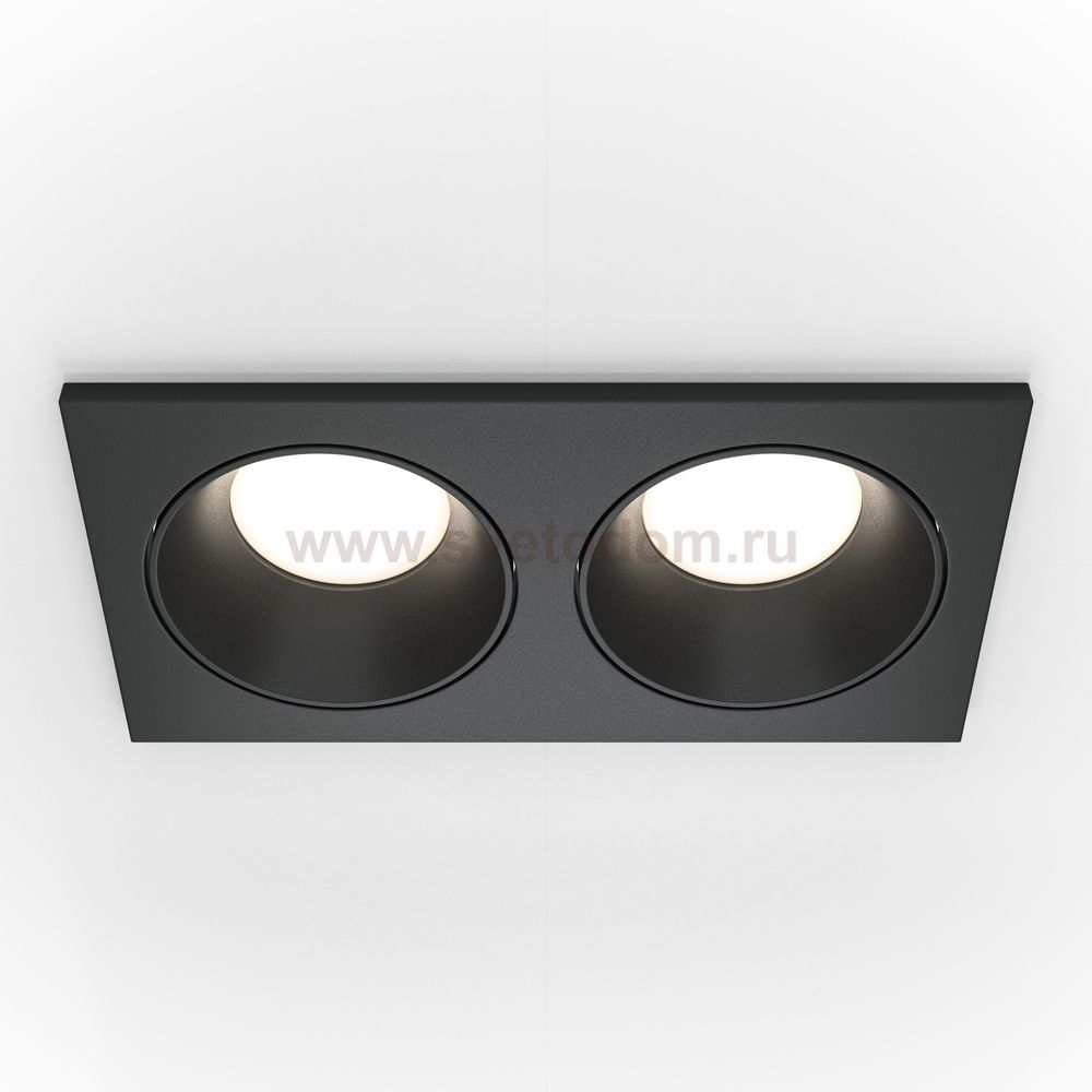 Встраиваемый светильник Maytoni DL033-2-02B Zoom