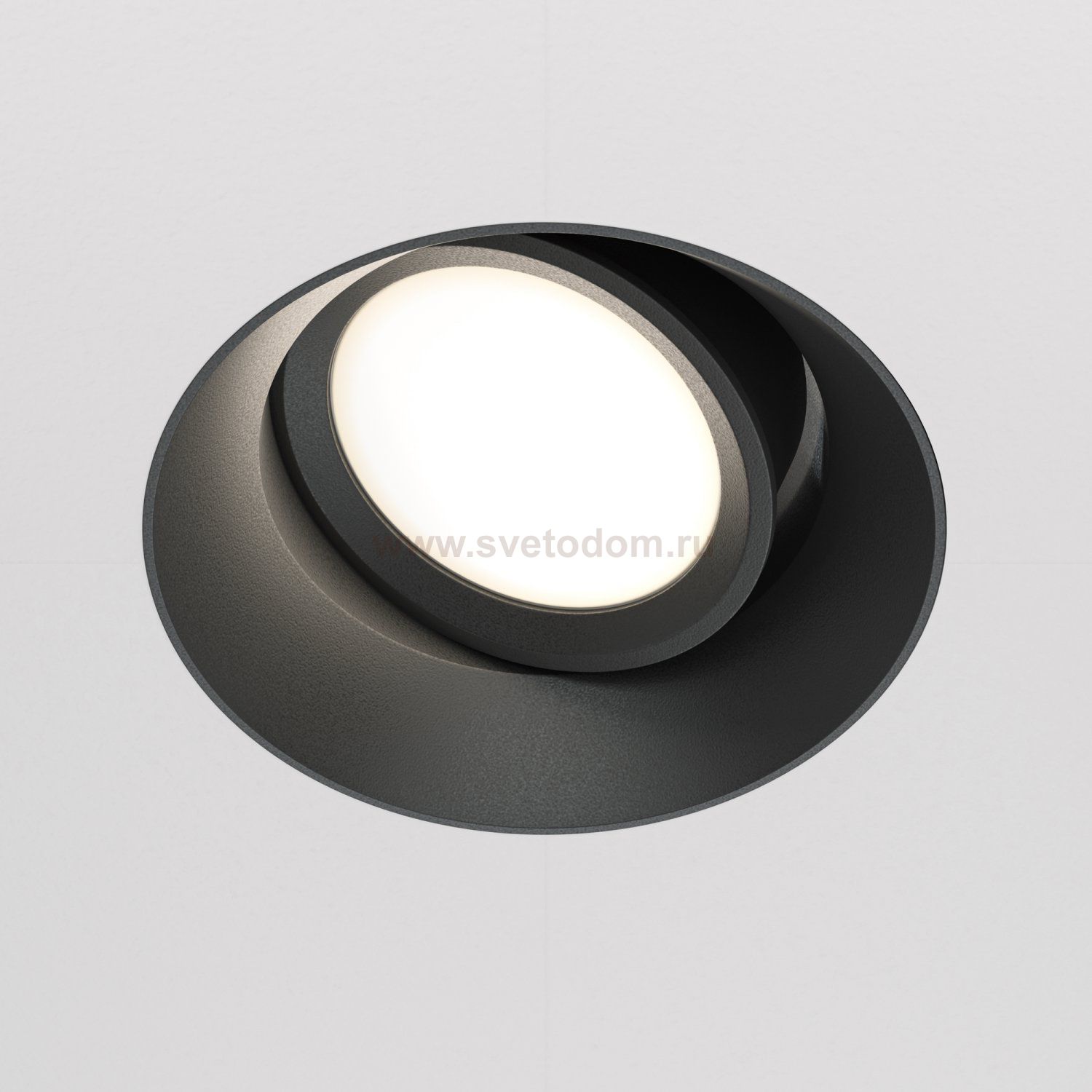 Встраиваемый светильник Maytoni DL042-01-RD-B Dot