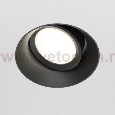 Встраиваемый светильник Maytoni DL042-01-RD-B Dot