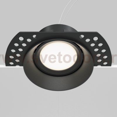 Встраиваемый светильник Maytoni DL042-01-RD-B Dot