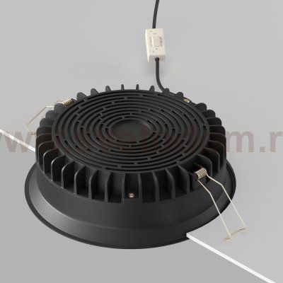 Встраиваемый светильник Maytoni DL055-24W3-4-6K-B Okno