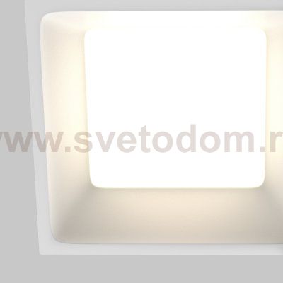 Встраиваемый светильник Maytoni DL056-12W3-4-6K-W Okno