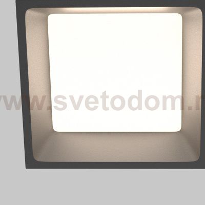 Встраиваемый светильник Maytoni DL056-18W3-4-6K-B Okno