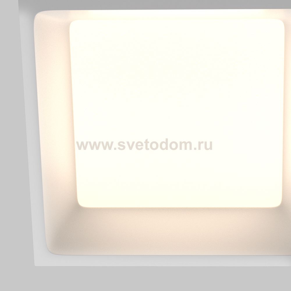 Встраиваемый светильник Maytoni DL056-18W3-4-6K-W Okno