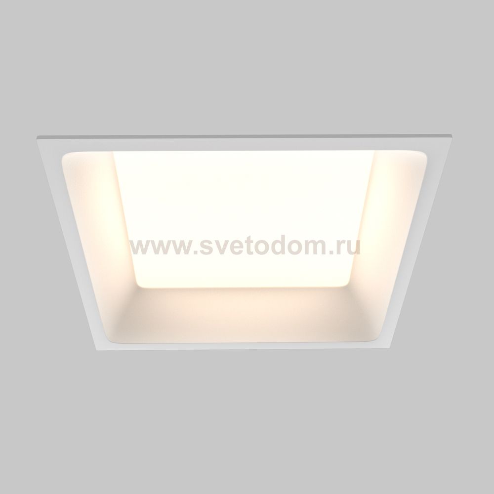 Встраиваемый светильник Maytoni DL056-18W3-4-6K-W Okno