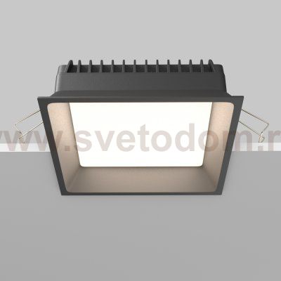 Встраиваемый светильник Maytoni DL056-24W3-4-6K-B Okno