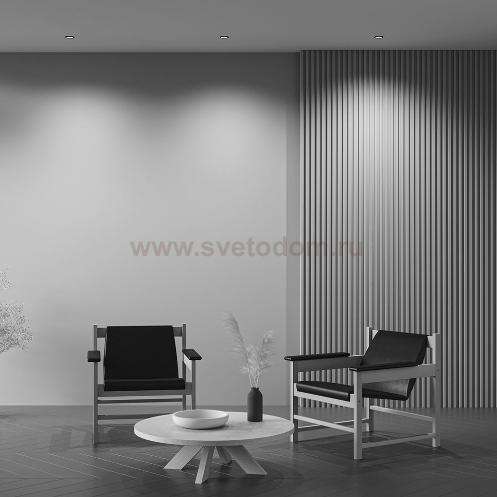 Встраиваемый светильник Maytoni DL057-7W4K-B Wise