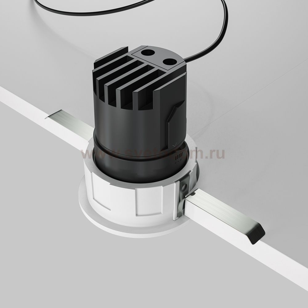 Встраиваемый светильник Maytoni DL057-7W4K-W Wise