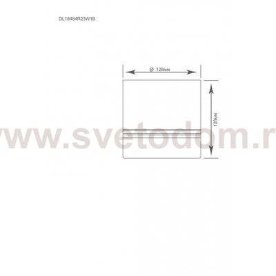 Светильник Donolux DL18484R23W1B