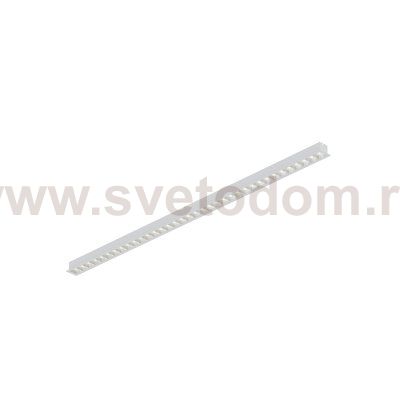 Donolux Led св-к встраиваемый, 36W, 971,2х48мм, H36мм, 2775Lm, 48°, 3000К, IP20, корпус белый, белые модули, блок питания AC/DC 24V в комплекте