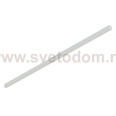 Donolux Led св-к встраиваемый, 60W, 1607х48мм, H36мм, 4875Lm, 34°, 3000К, IP20, корпус белый, белые модули, блок питания AC/DC 24V в комплекте