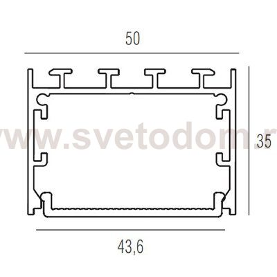 Алюминиевый профиль Donolux DL18511S