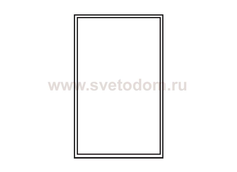 Donolux подвесной светодиодный светильник, 77 Ватт, 5280Lm, 3000К, IP20, 300х650мм, H73мм, RAL9003 (мат.белый)