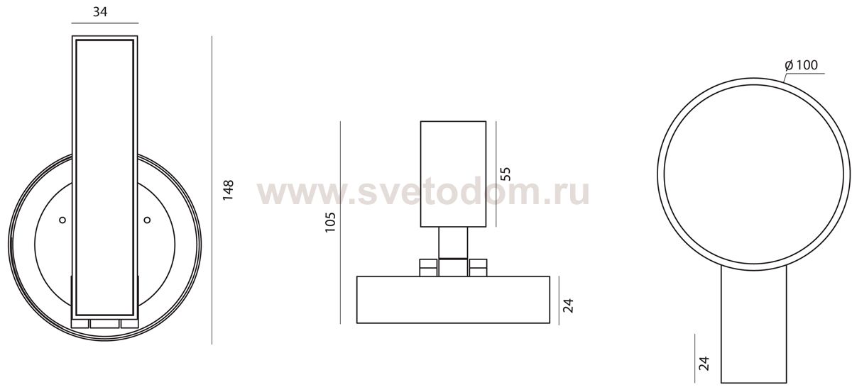 Donolux DL18791WW12BrM