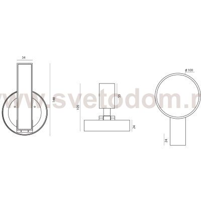 Donolux DL18791WW12BrM