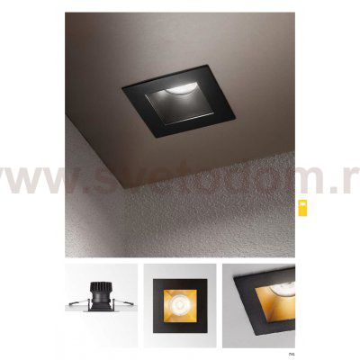 Ideal Lux DYNAMIC REFLECTOR SQUARE SLOPE BK
