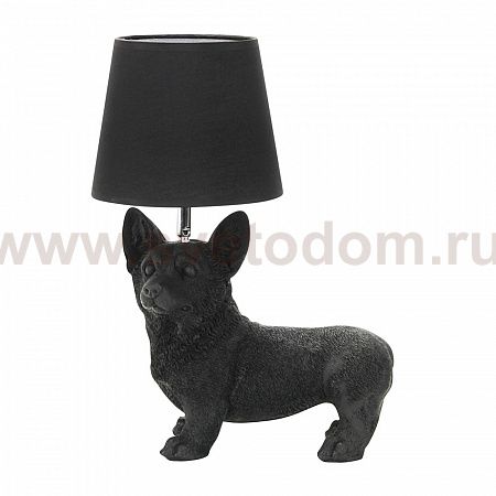 Светильник настольный Omnilux OML-16304-01 (черная собака)