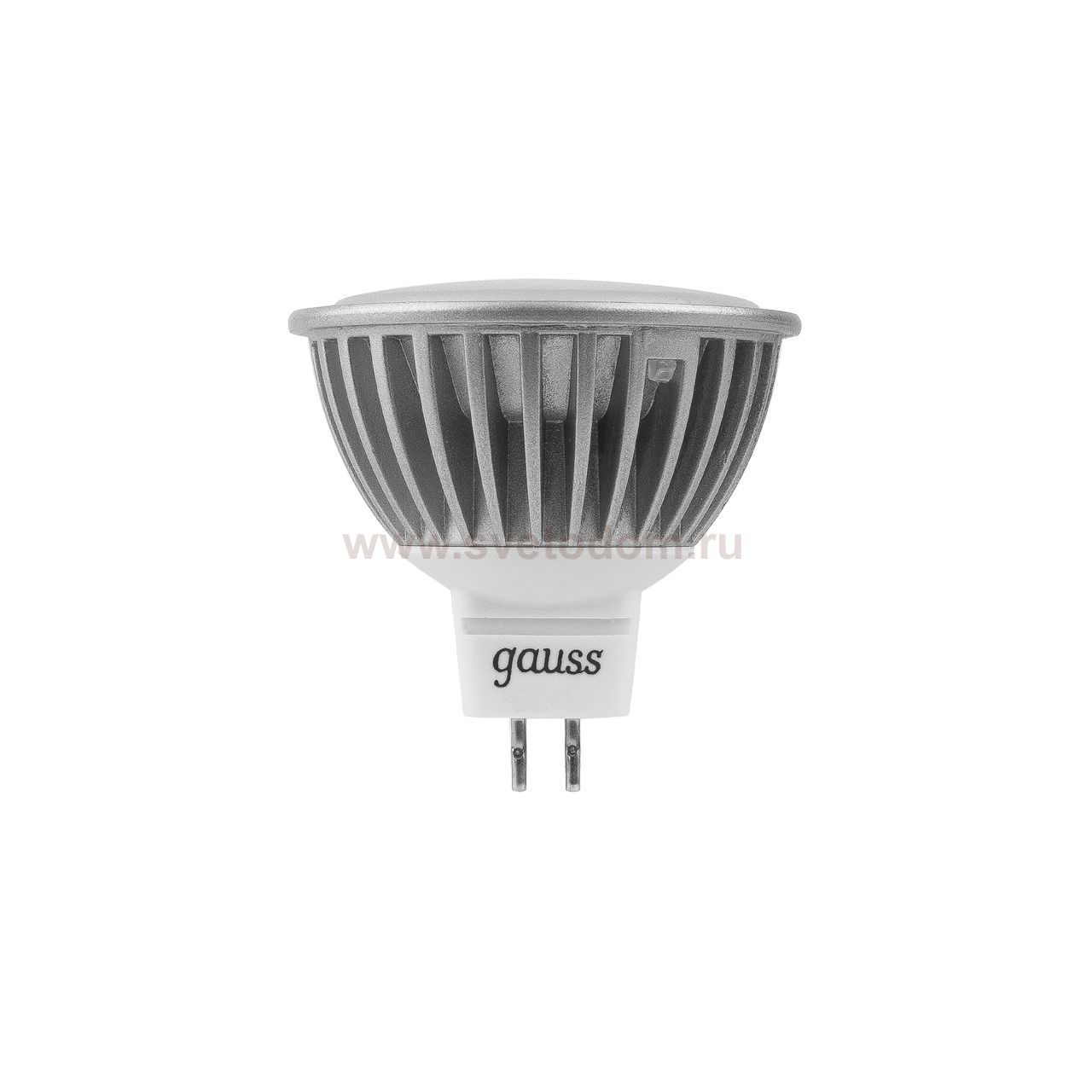 Лампа Gauss LED MR16 GU5.3 5W SMD AC220-240V 2700K FROST (EB101505105)