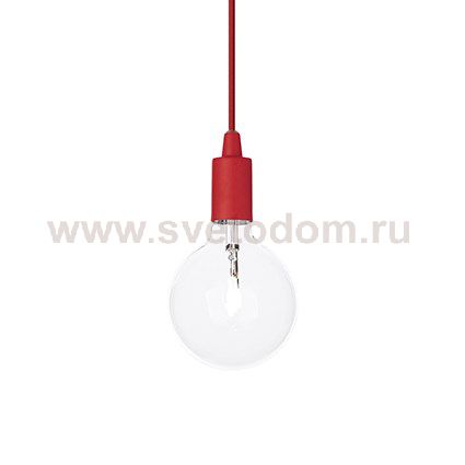 Подвесной светильник Ideal Lux EDISON SP1 ROSSO