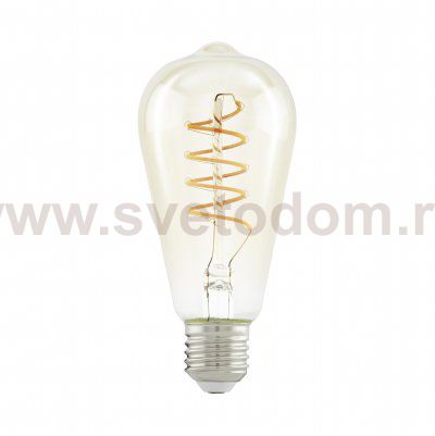 Лампа светодиодная филаментная " Спираль" ST64 Eglo 11681