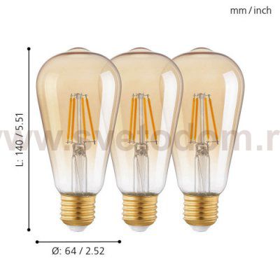 Светодиодная лампа Eglo 12851 LM_LED_E27