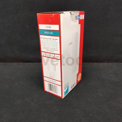 Светильник уличный настенный IP44 2*GU10 Eglo 13708 белый