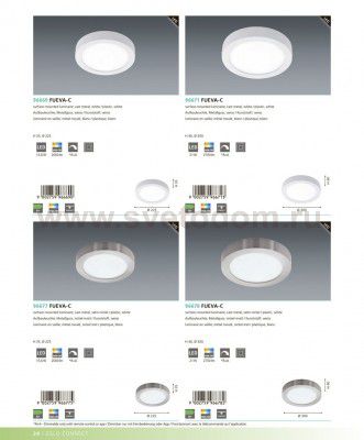 Светодиодная ультратонкая потолочная панель Eglo 96671 FUEVA-C