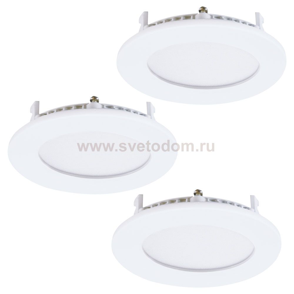 Комплект встраиваемых спотов (3шт.) FUEVA 3 Eglo 34014