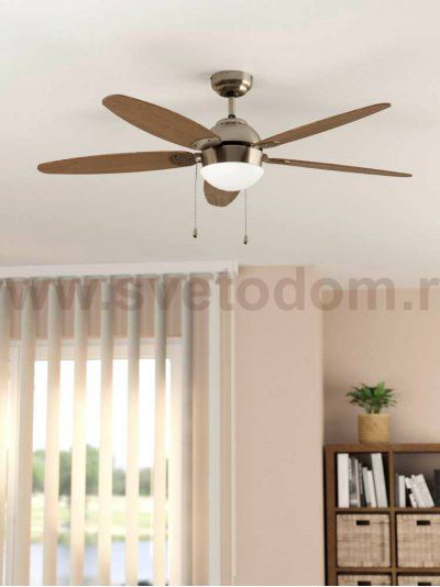 Потолочный вентилятор со светильником SUSALE Eglo 35042